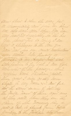 Letter from Margaret Claghorn to Eliza Fisher, Nov. 16, 1895